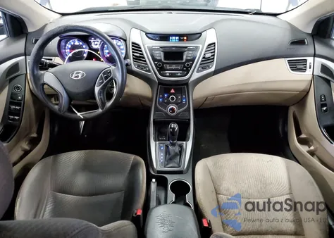 2016 Hyundai Elantra Se from USA, damaged, VIN 5NPDH4AE9GH758816